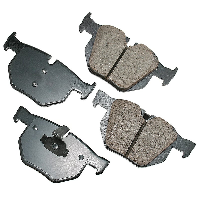 Akebono EUR1042A Rear Brake Pad, GREY